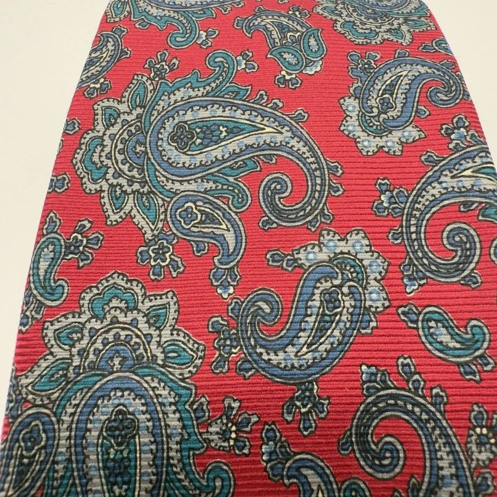 Kuppenheimer REPP *36 ounce pure Italian silk Slip‎ Stitch*USA*Premier Edition*